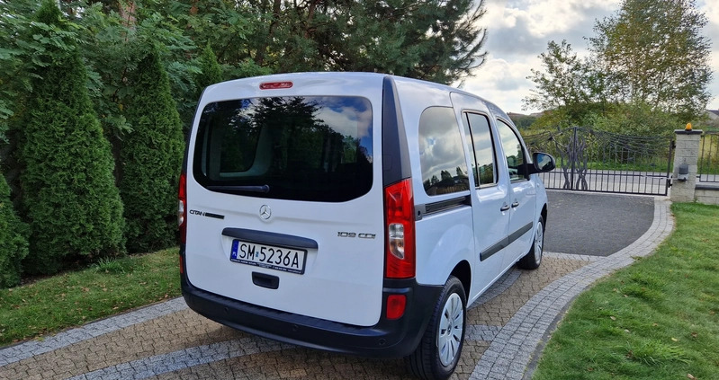 Mercedes-Benz Citan cena 68900 przebieg: 128000, rok produkcji 2019 z Zagórz małe 191